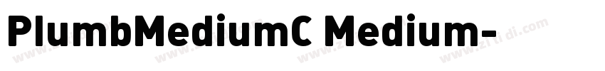 PlumbMediumC Medium字体转换